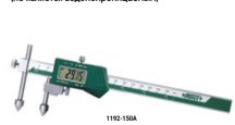 Цифровой штангенциркуль для измерения межосевых расстояний (1192-150A)
